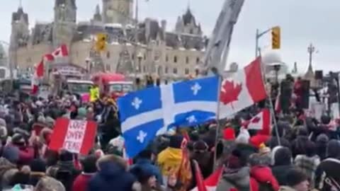 Ottawa Freedom Convoy Feb 6th 12:15pm EST