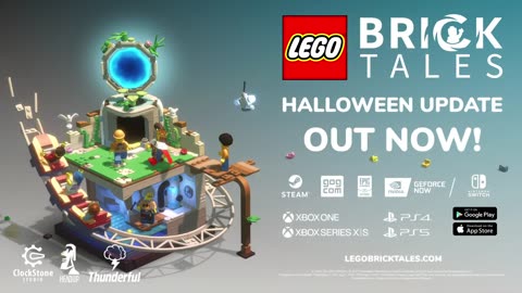 LEGO Bricktales - Official Free Halloween DLC Trailer