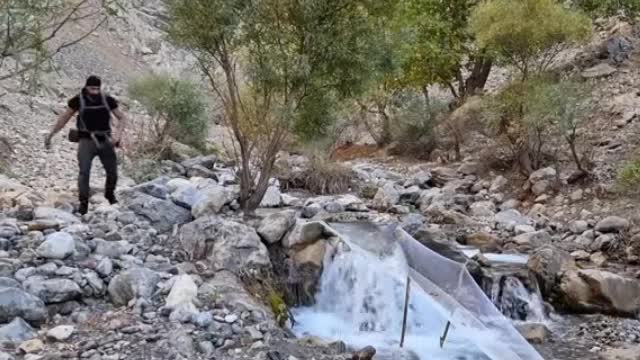 Stream Fishing Technique | HUGE FISH | Super Fishing Technique