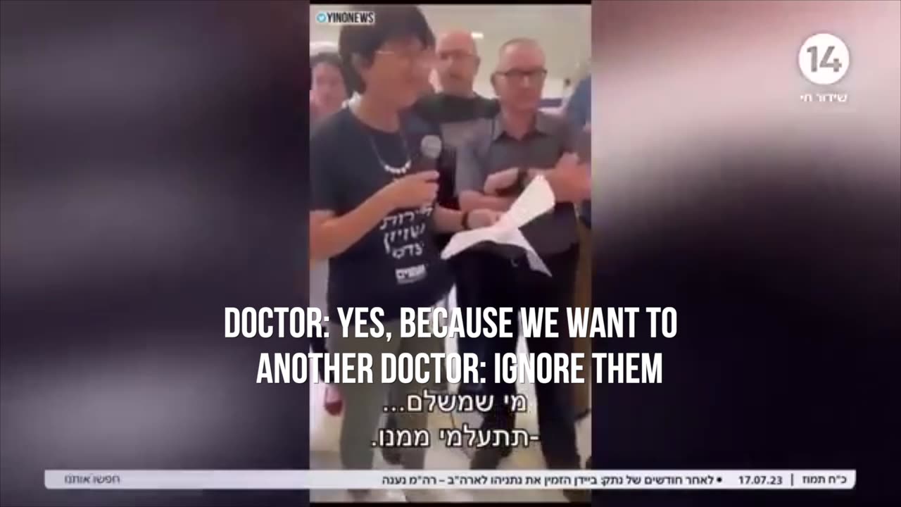 Anti-Government Protesting Doctors Scream at Hospital Patients