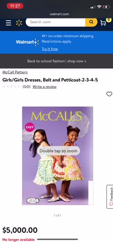 Is Walmart Selling Children Online? Books/Children’s Dresses, Shoes between $5,000-$10,000!