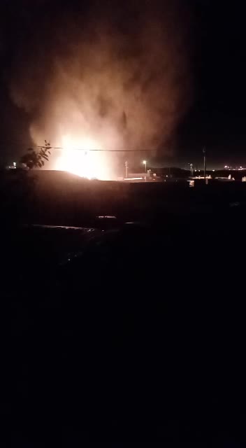 WATCH: Church up in flames