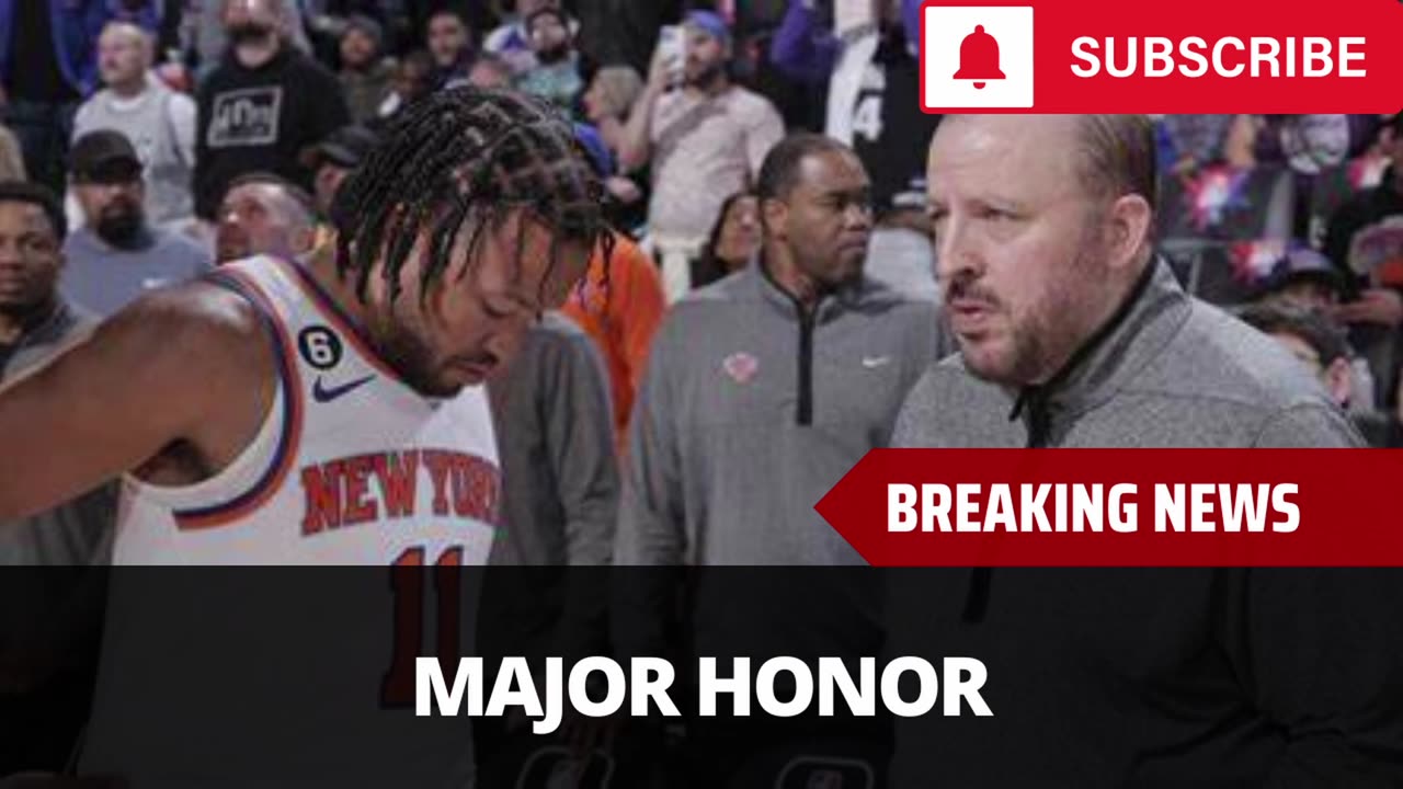 Knicks Give Jalen Brunson Massive Honor
