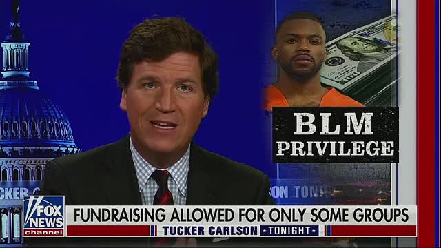 Tucker Carlson points out the double standards on Go Fund Me