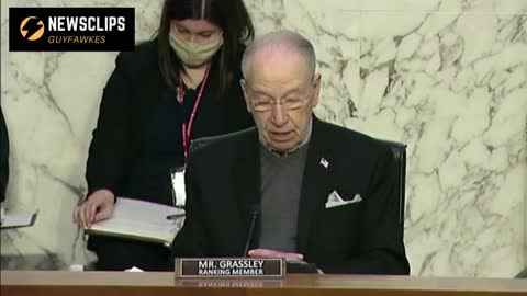 Senator Chuck Grassley Grills Asst AG And FBI On 'Domestic Terrorism'