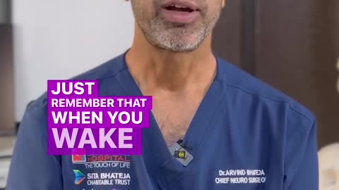 How to avoid waking up wrong in the morning