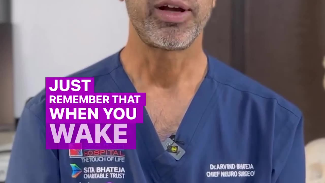 How to avoid waking up wrong in the morning