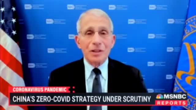 Fauci: You use lockdowns to get people vaccinated. Straight from the horses mouth.