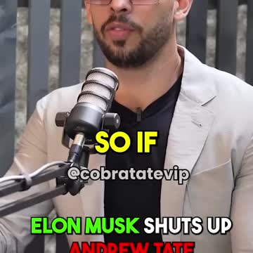 Elon Musk Shuts Up Andrew Tate 🤫