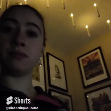 Admiring My Floating Candles #harrypotter #wizardingworld #floatingcandles #hogwarts #relaxing