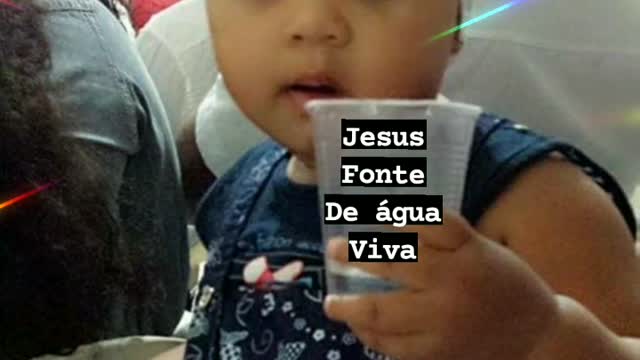 Jesus fonte de água viva