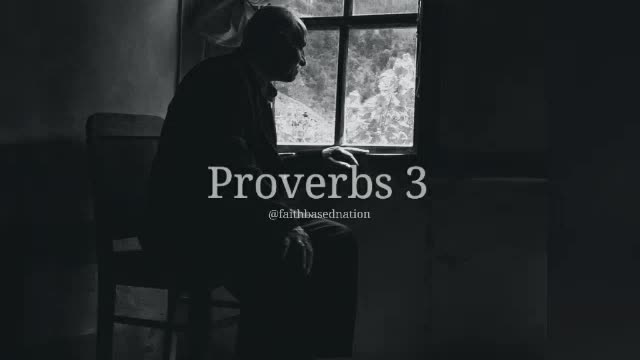 Proverbs 3