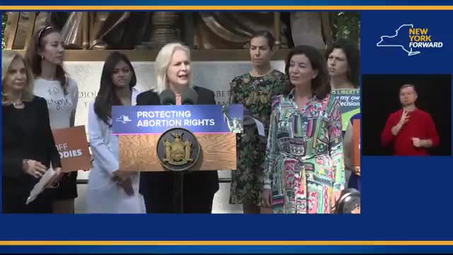 Sen. Kirsten Gillibrand on Texas: “They want to deny women their humanity."