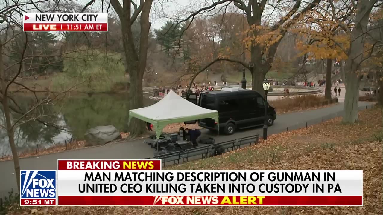BREAKING Man matching description of CEO's killer taken into custody