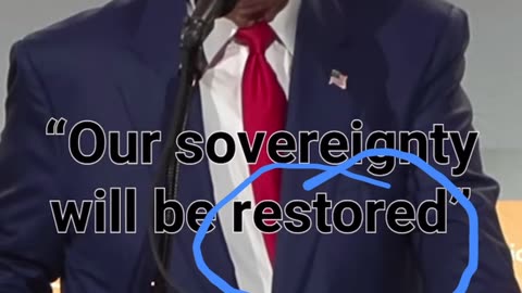 President Donald J Trump: “The Restorer”