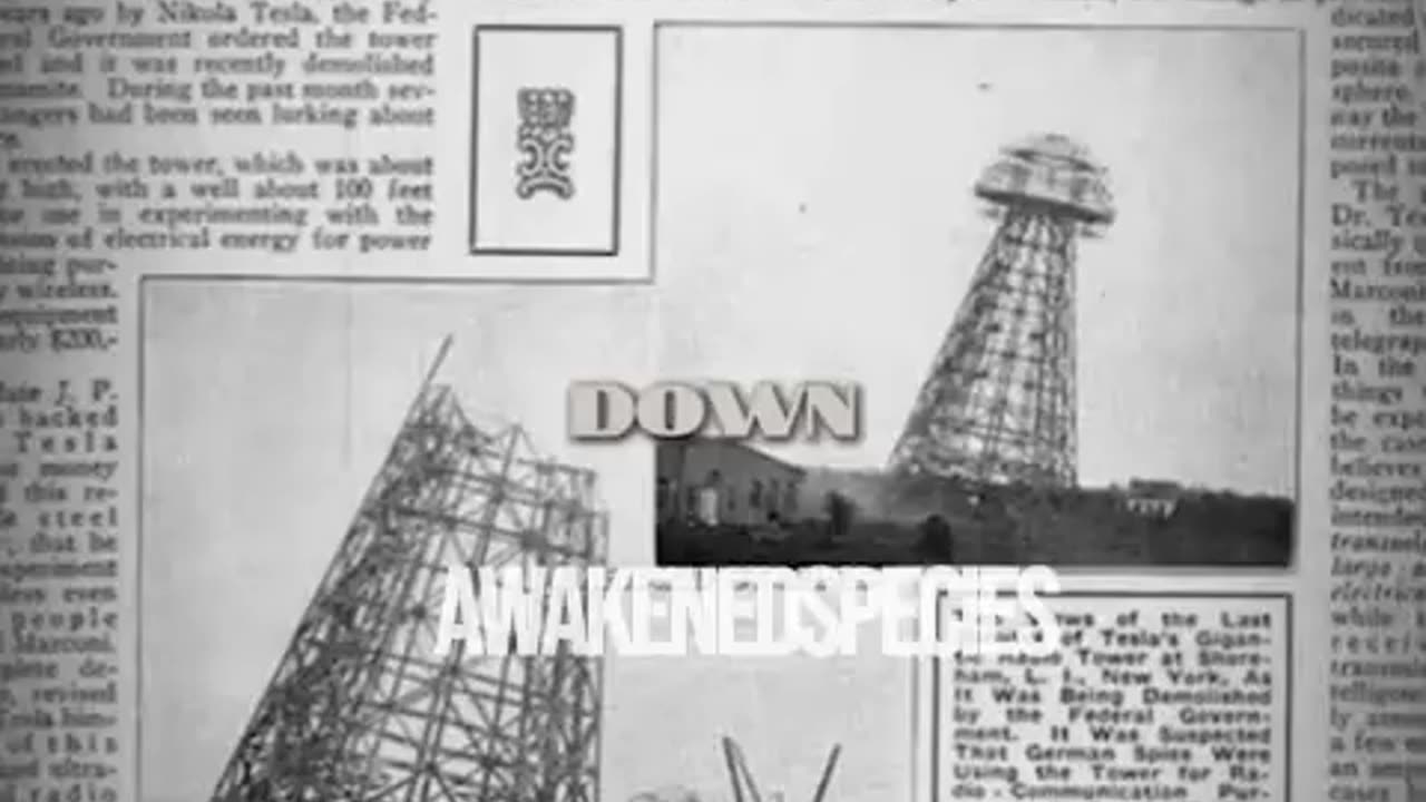 July 4, 1917 Tesla’s Wardenclyff Tower On Long Island Was Demolished By The Federal Government When They Found Out He Was Planning On Giving The World FREE Energy As A Gift