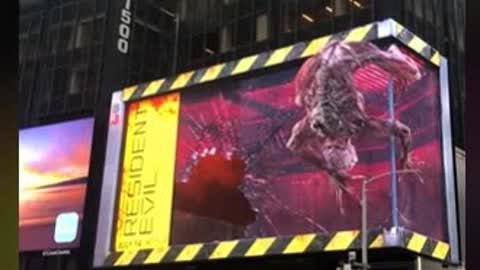 CRAZY movie ad in Times Square