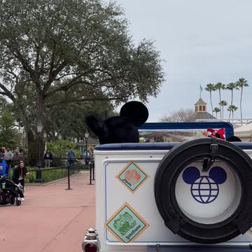 Walking the World Showcase with Mickey!