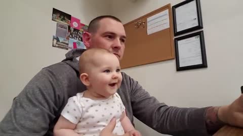 Cute Baby Reaction to Elmo will melt your heart