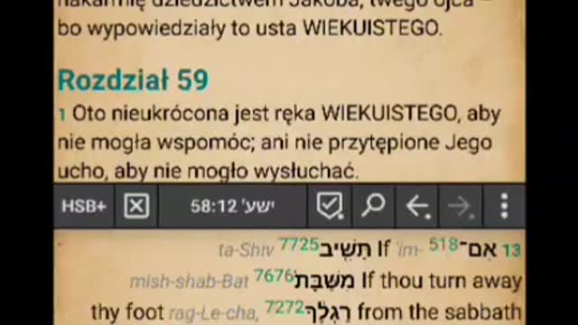 Wersety na szabat Iz58:12-13 #DrogaDoPrwdy 2021-10-29