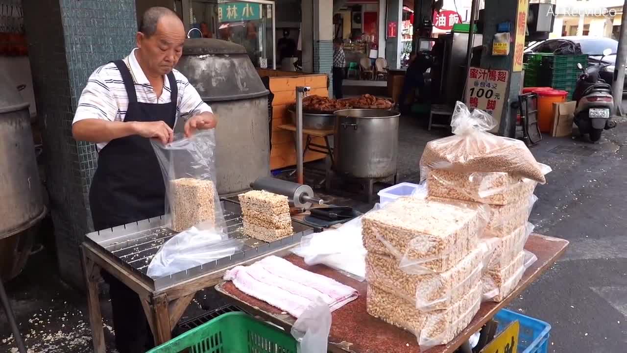 How Puffed Rice Candy is Made