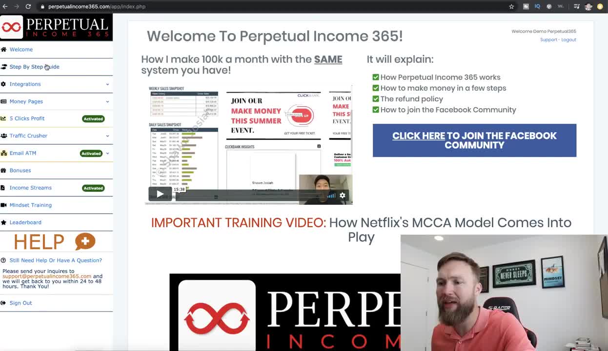 Perpetual Income 365 Press the link in the description