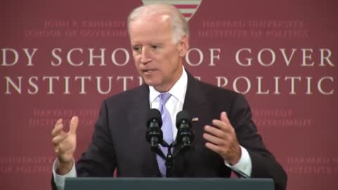 Joe Biden: "There's Nothing Special About Being An American"