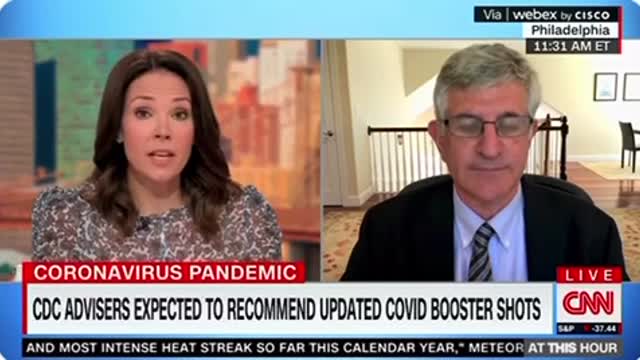 FDA Jab Expert & Adviser Now Publicly Questioning COVID Booster Need On CNN, Anchor Pushes Back