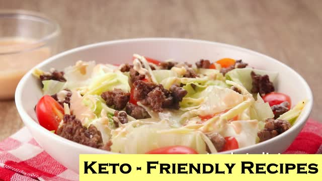 Keto Smoky Cheeseburger Salad