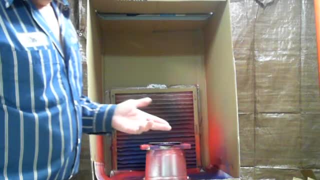 Home made Powder Coat Spray Booth