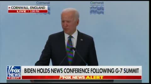 What is Biden saying? Does he know?