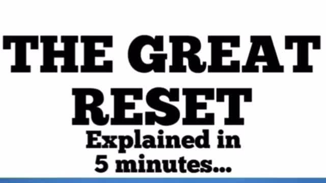 The Great Reset - Deceiving The People