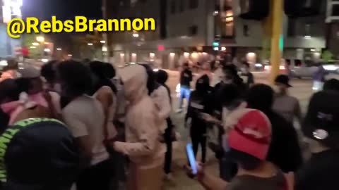 BLM riots and loots in Minneapolis after police shooting