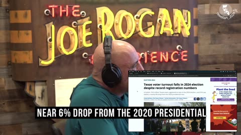 Joe Rogan about Trump winning in a landslide