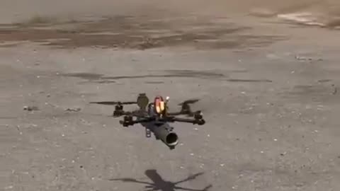 Ukrainians Demo ATGM Drones