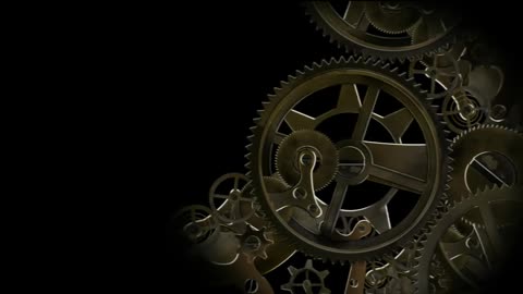 Watch how clock gears work