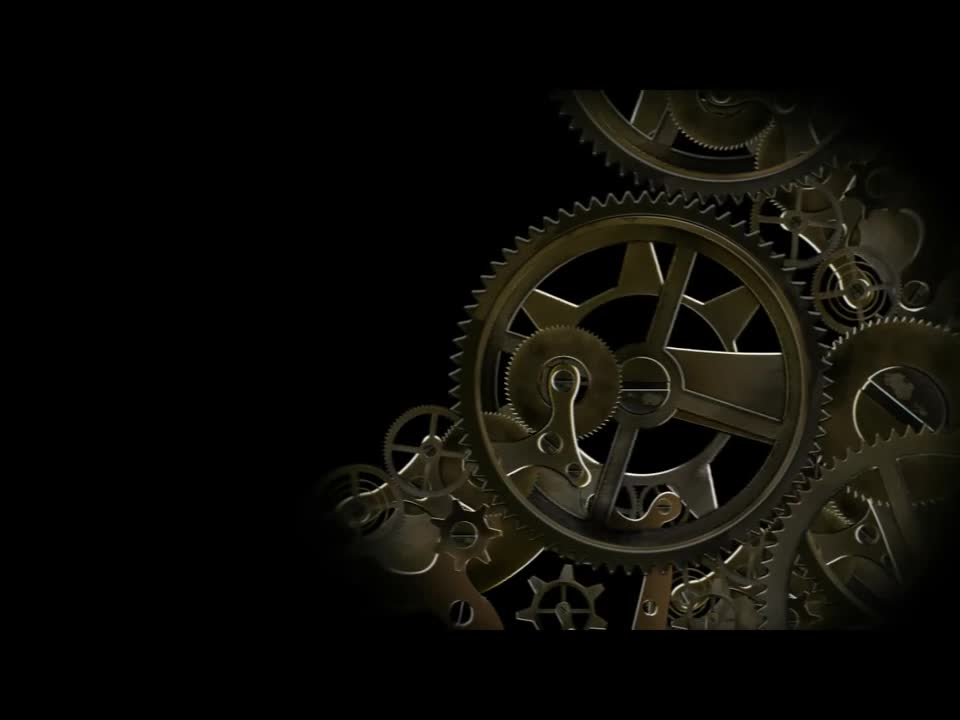 Watch how clock gears work