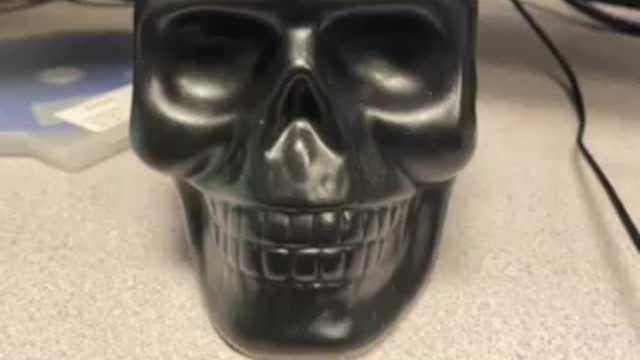 Black skull