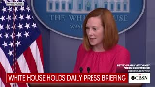 Psaki speaks on Biden's repeated cough