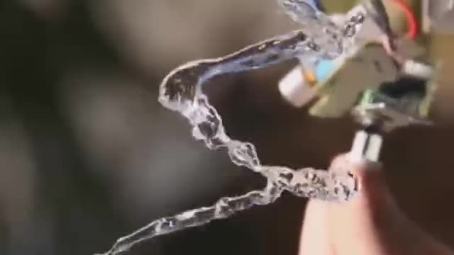 The effects of frequency on water ⬇️
