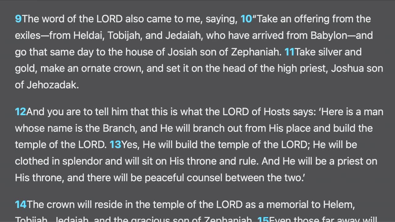 Zechariah 6