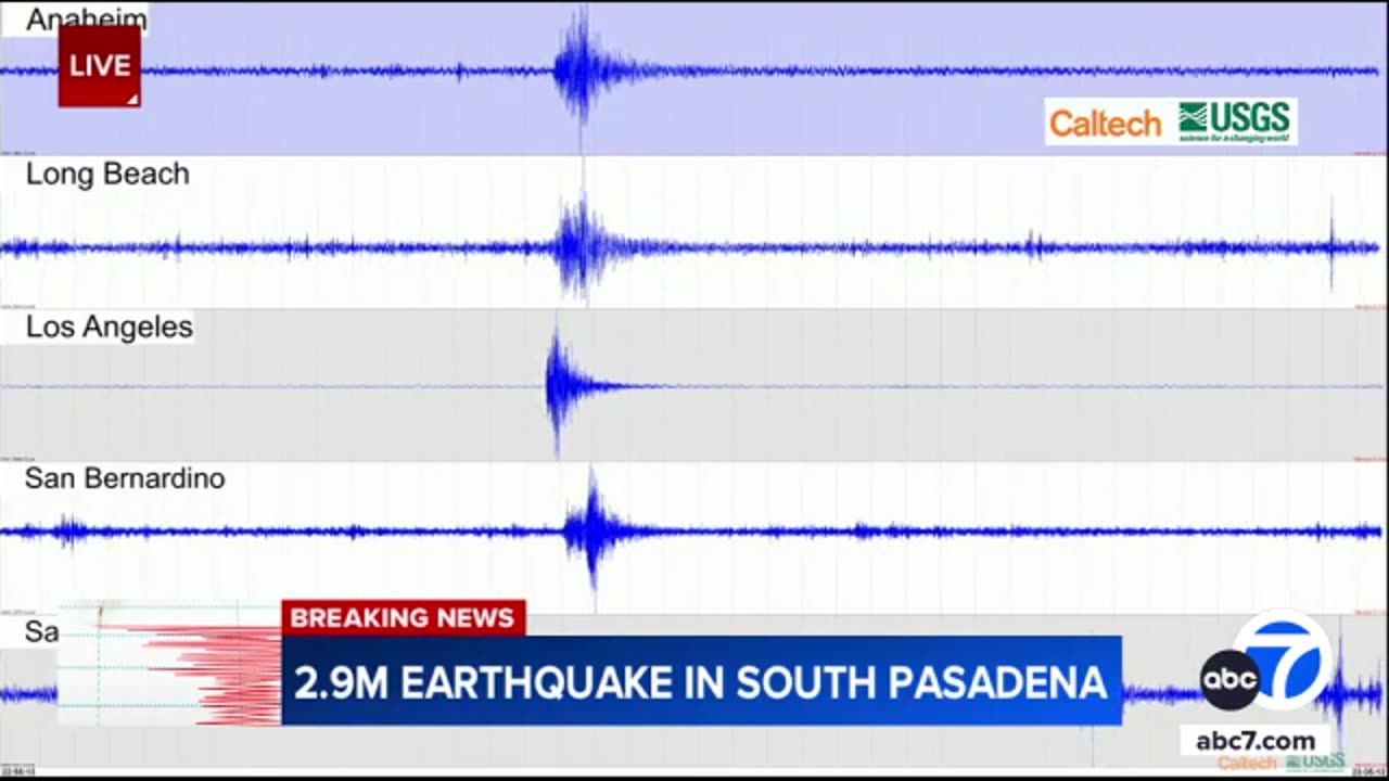 2.9-magnitude earthquake rattles South Pasadena