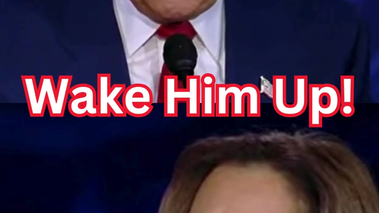 Trump Tells Kamala Harris to Wake Biden Up and Close the Border!