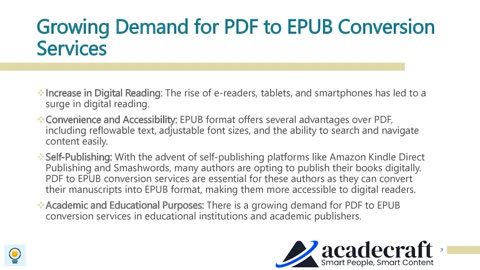 Effortless PDF to EPUB Conversion Services