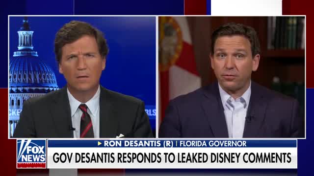 Gov. Ron DeSantis responds to leaked Disney comments about parental rights bill