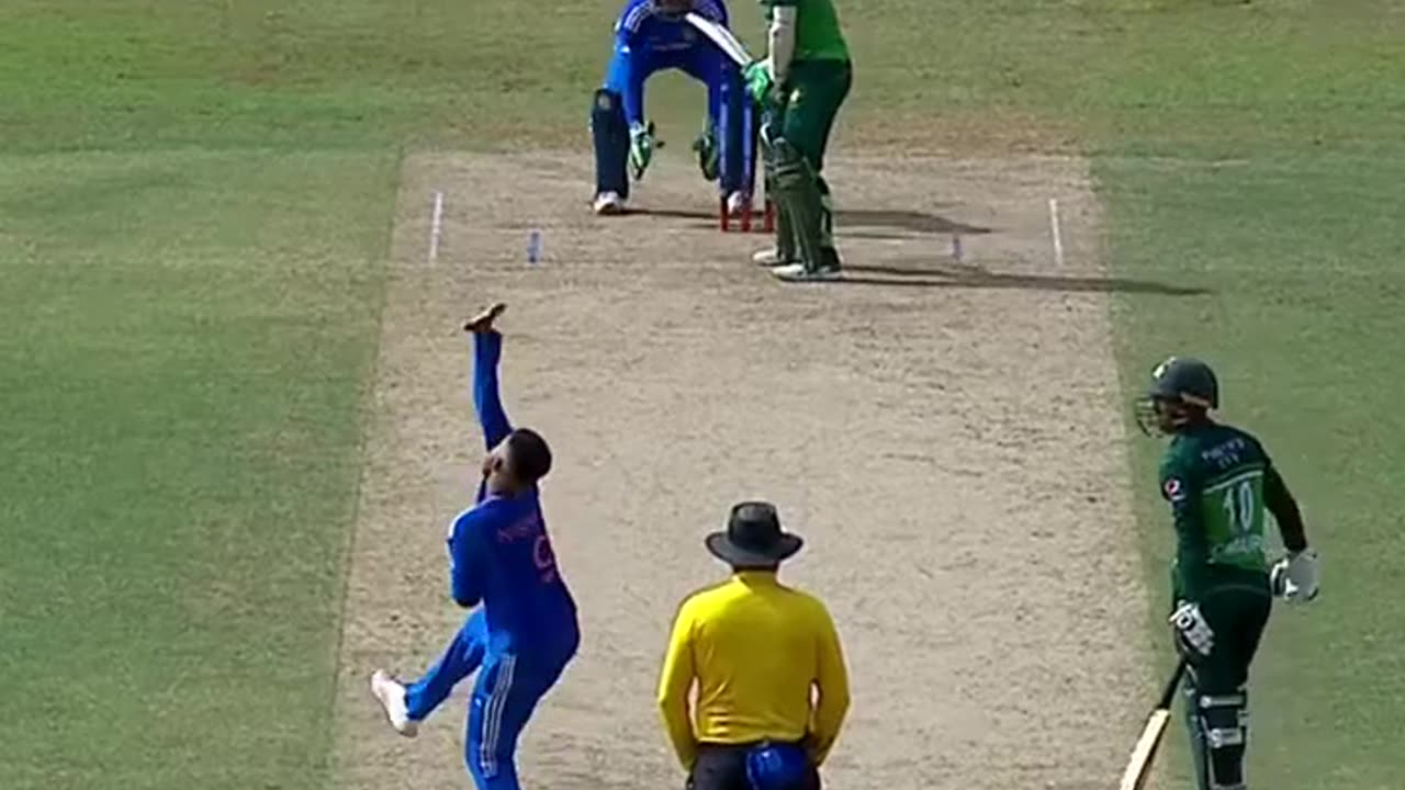 Wicket of Saibzada Farhan