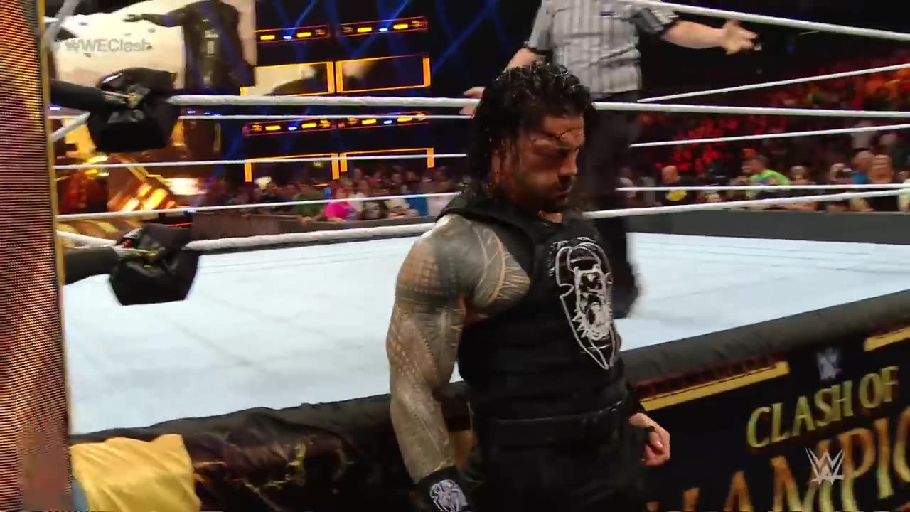 Wwe Full match Roman reigns vs Erick Rowan -No disqualification match