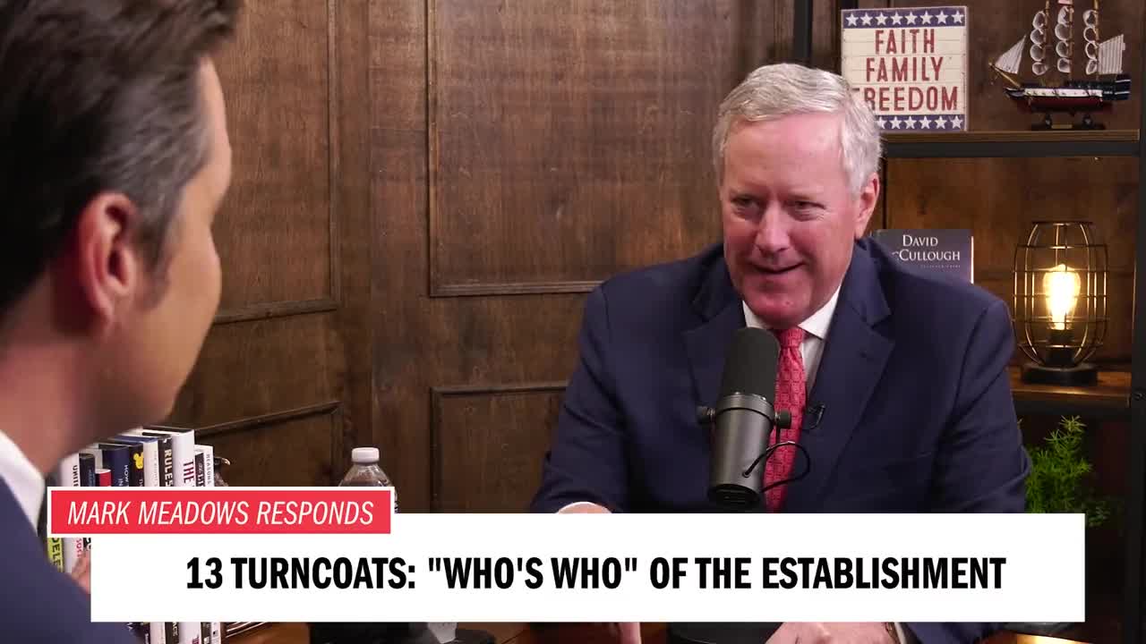 Mark Meadows EXPLODES on RINOs Who Voted to Pass Biden's Agenda, Offers Solution