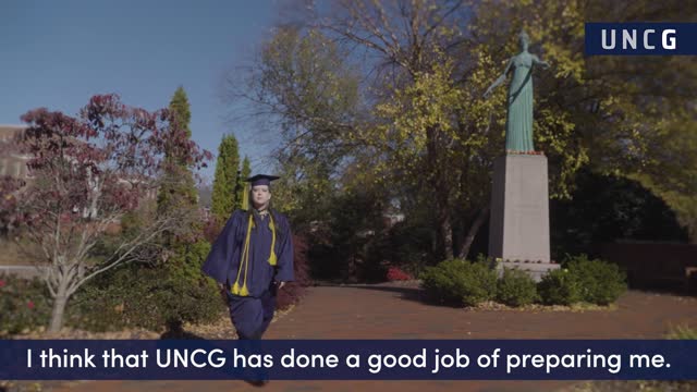 #UNCGgrad Class of 2021 Alyssa Cavalieri