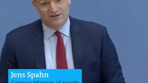 Il ministro della salute della Germania, Jens Spahn